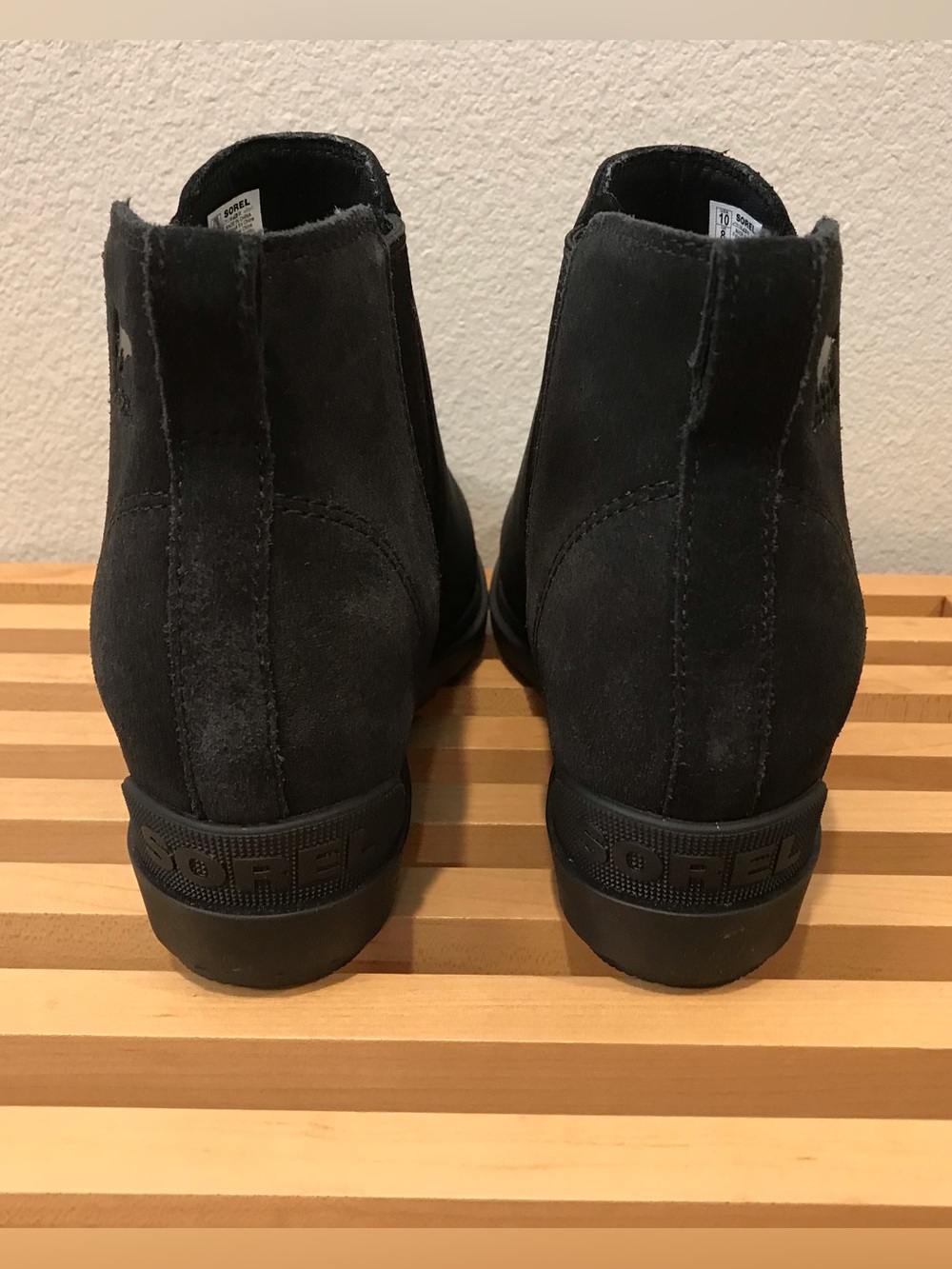 Sorel Black Women's Chelsea Ankle Boots - Picture 3 of 9